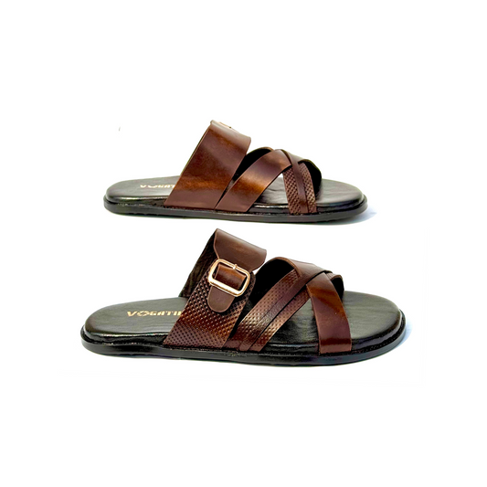 1123 Men’s Double-Shaded Quilted Slippers