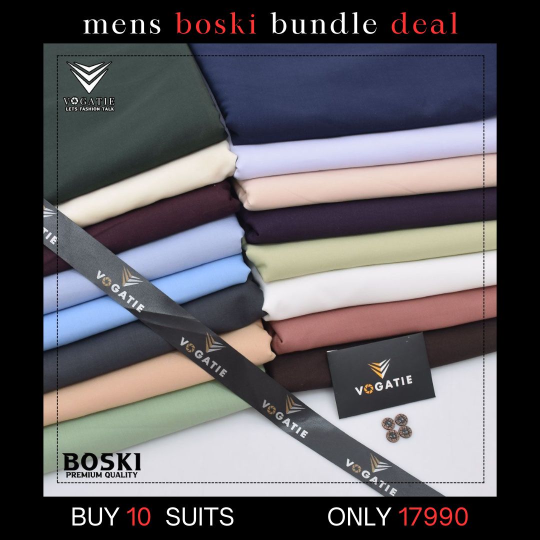 buy any 10 suits in 17990 (boski wash&wear)