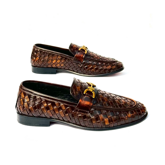 9015 ( Knitted Leather Shoes )