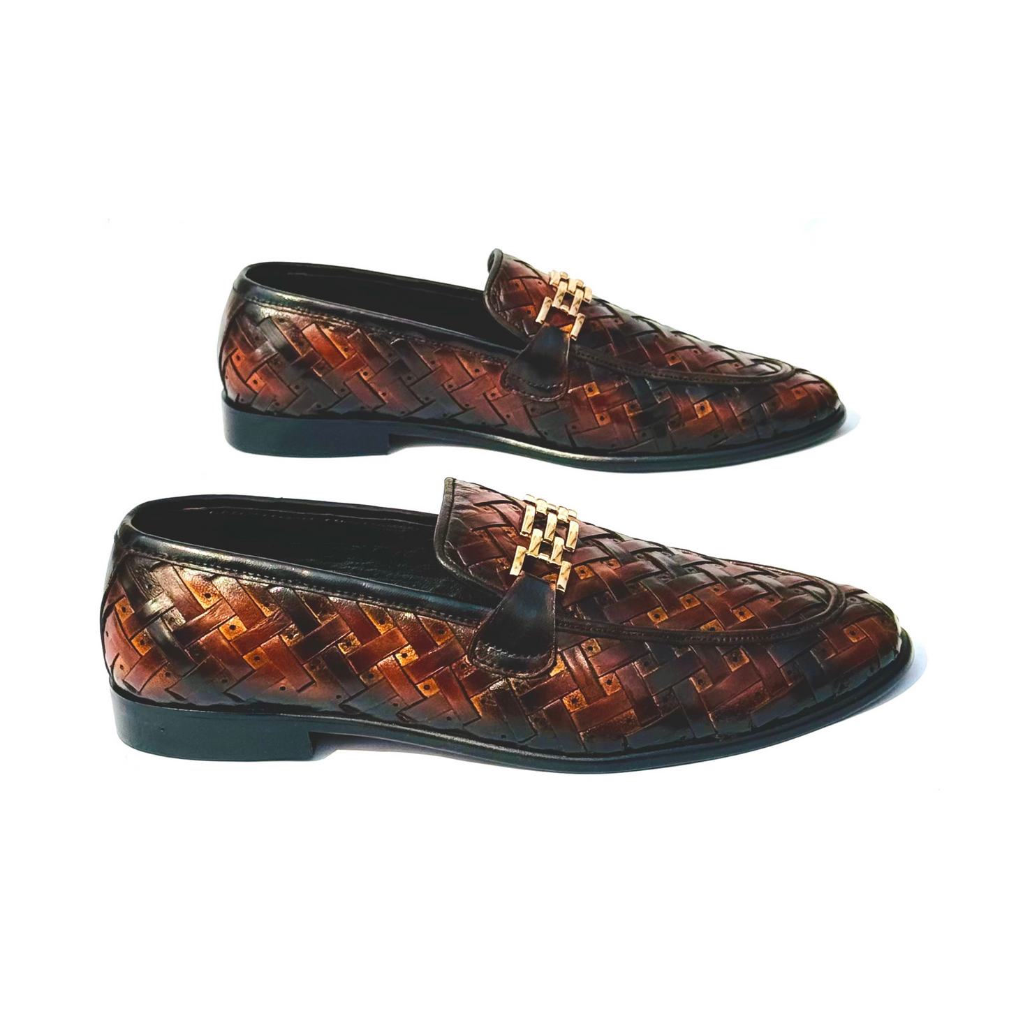 9015 (Knitted Leather Shoes)