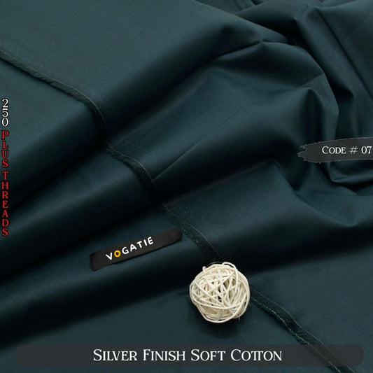 Silver Finish Soft Cotton
