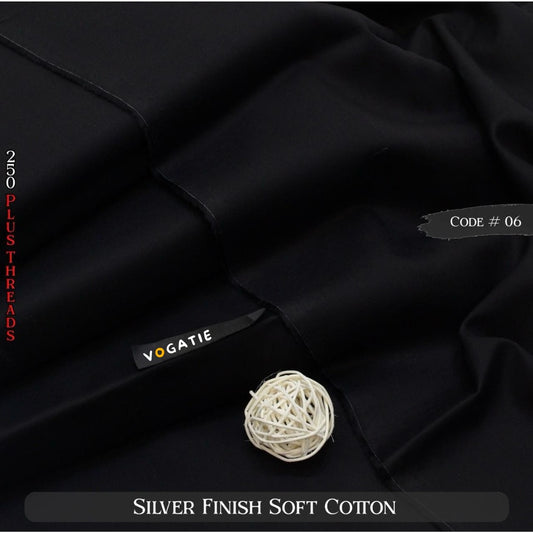 Silver Finish Soft Cotton