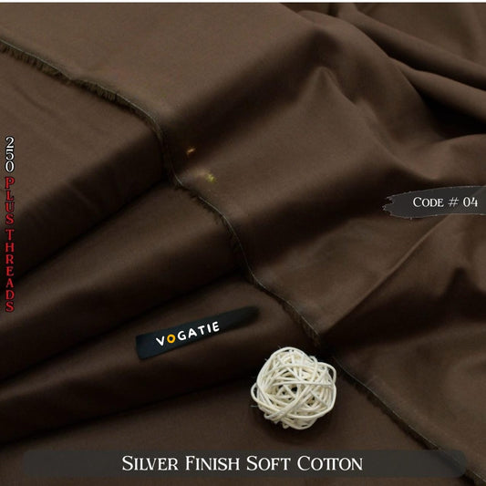 Silver Finish Soft Cotton